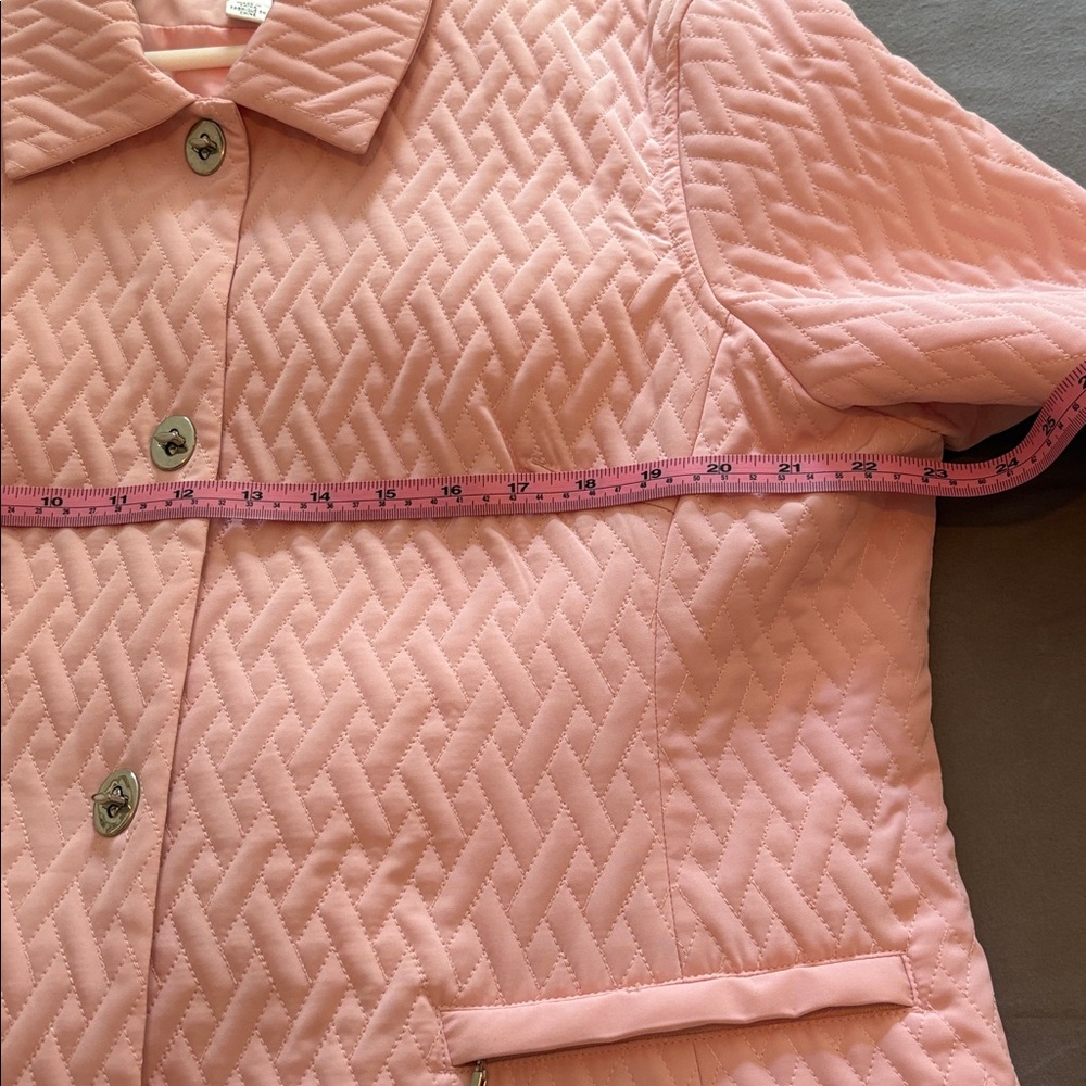 Talbots Light Pink Quilted Jacket - Picture 5 of 11